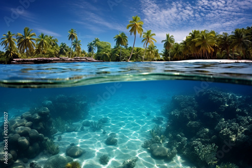 tropical paradise island © Nature creative