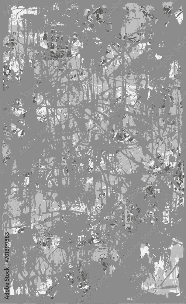Monochrome vector grunge texture. Abstract background