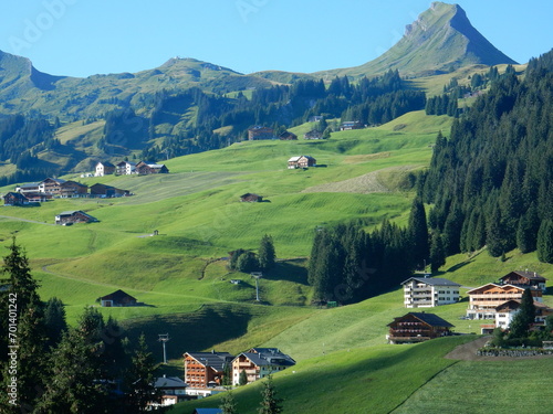 Damuls, Voralberg, Austria