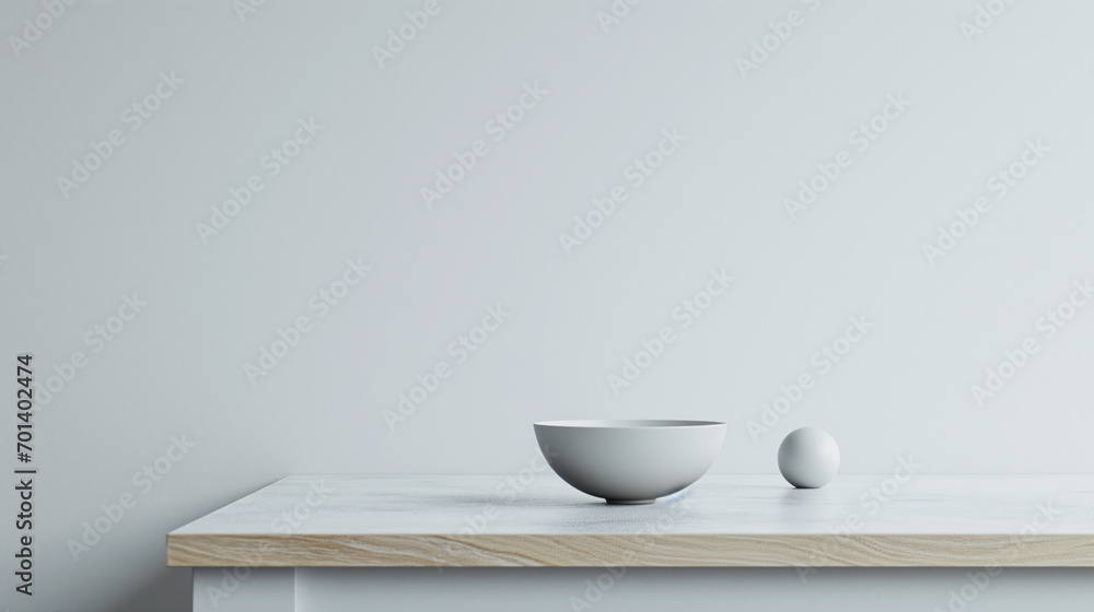 Minimalistic Clean Background with Simple Table Surface Stock Photo ...