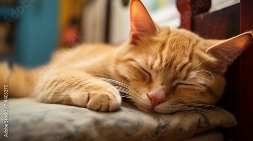 If only I could sleep ginger cat © UMR