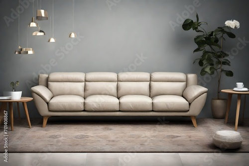 living interior with sofa © zooriii arts