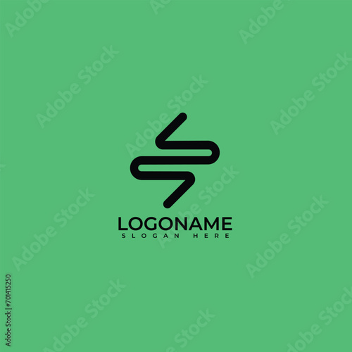 Intestine Solid vector logo Icon