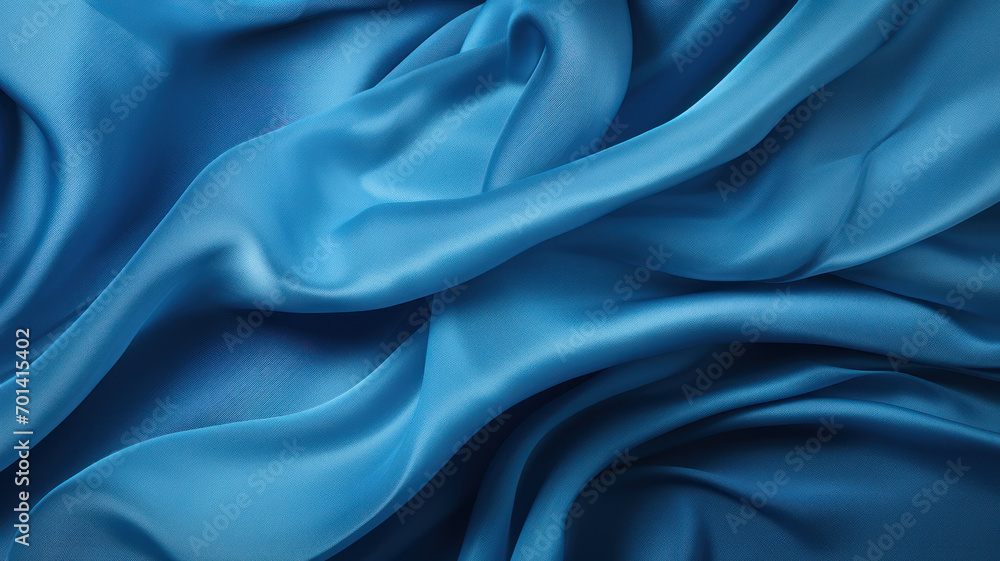 Soft-Edged Grunge Textures on Blue Fabric Soft-Edged Grunge Textures on Blue Fabric