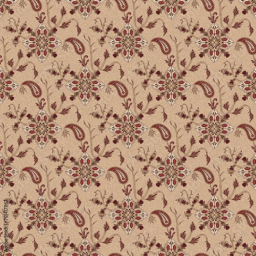 seamless damask pattern