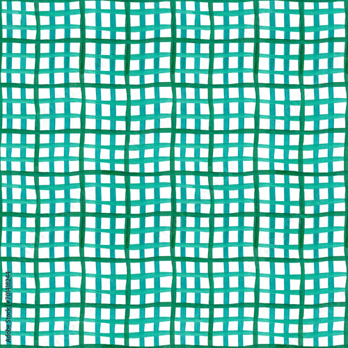 seamless pattern with abstract multicolored watercolor stripes