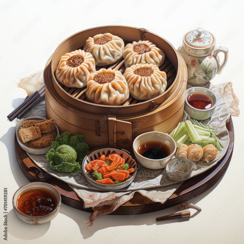 Dim Sum Delights - Chinese Cuisine