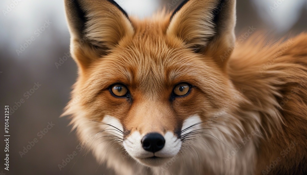 Fototapeta premium red fox portrait