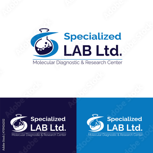 Lab, Hospital, Specialized Logo Design