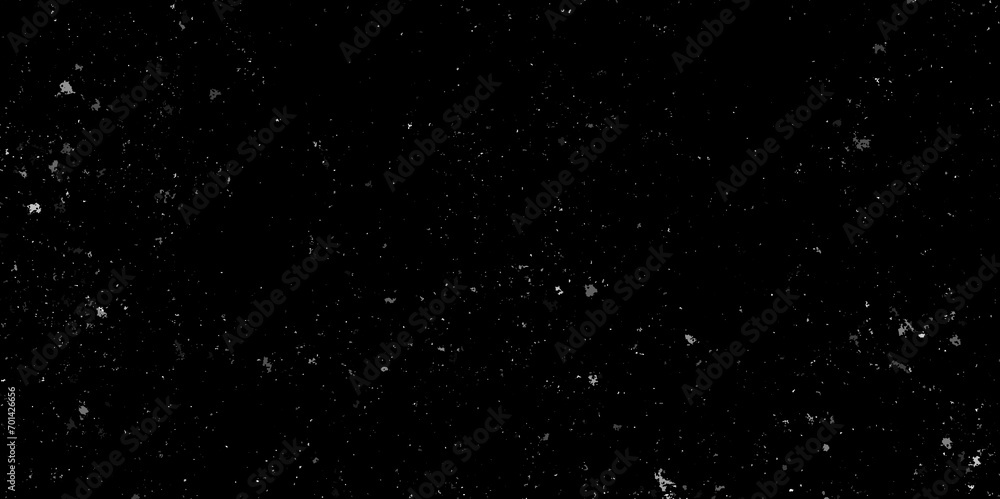 Terrazzo design with white polished sandstone wall texture.  flooring texture pattern old surface marble  background. Texture of white dots on black background .Geometric design with space view - obrazy, fototapety, plakaty 