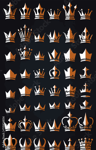 gold clown icons
