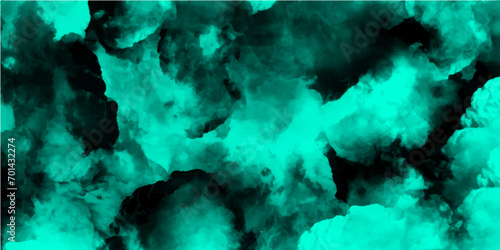 Abstract background with Scary Blue and black horror background. Marbled Blue painted powder explosion. Bright Blue space nebula .  Blue & Black color old concrete wall for background.