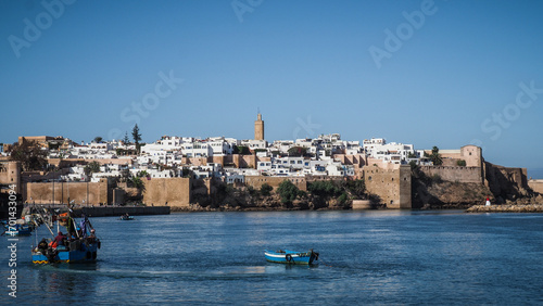 Obraz na plátně The landscape of Rabat, the capital city of Morocco.