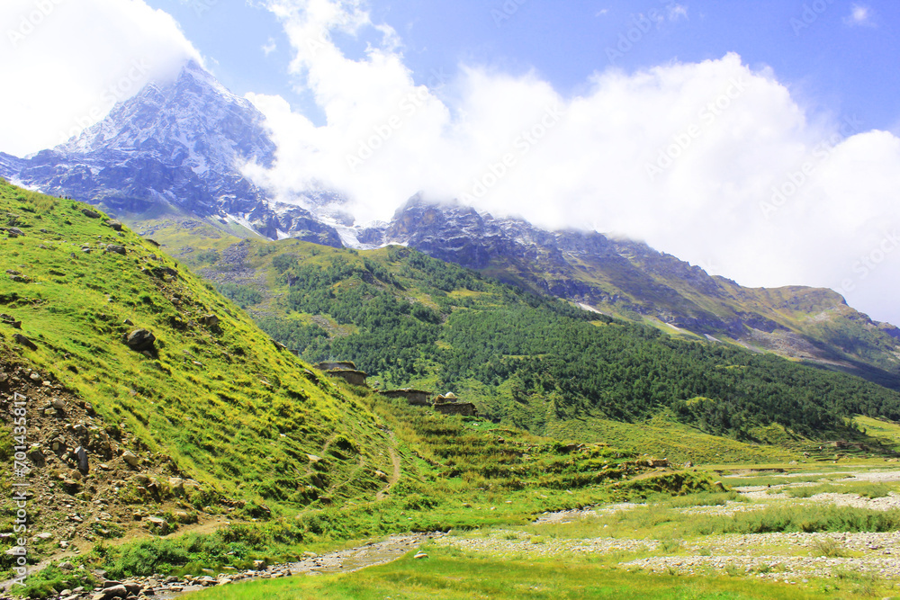 Naklejka premium Shounter Valley, azad kashmir