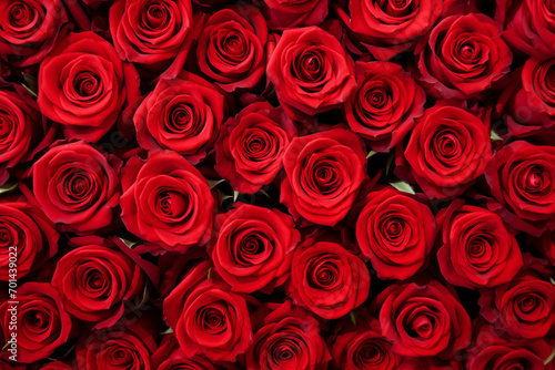 natural fresh red roses flowers pattern wallpaper wall background