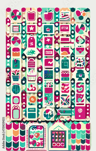 pattern with icons