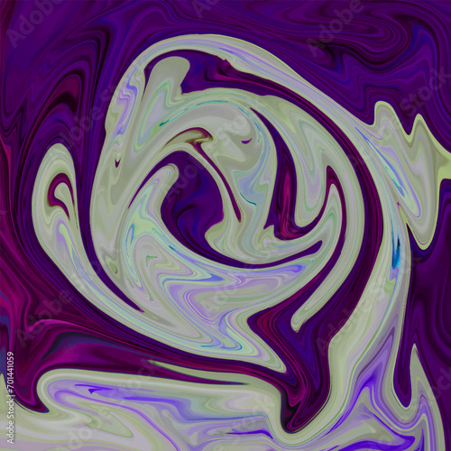 Geometric abstract background of purple pink gray liquid flow. Abstract liquid background marble texture