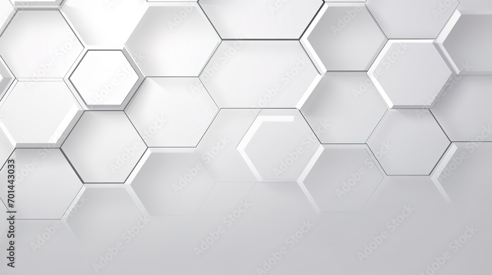 Naklejka premium Abstract white and grey background. Subtle abstract background, blurred patterns. Light pale vector background. Abstract pale geometric pattern. Generative Ai