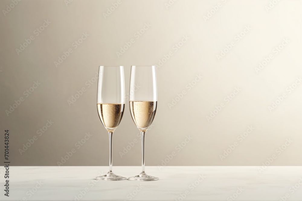 Expensive and premium champagne flute glasses Expensive and premium champagne flute glasses