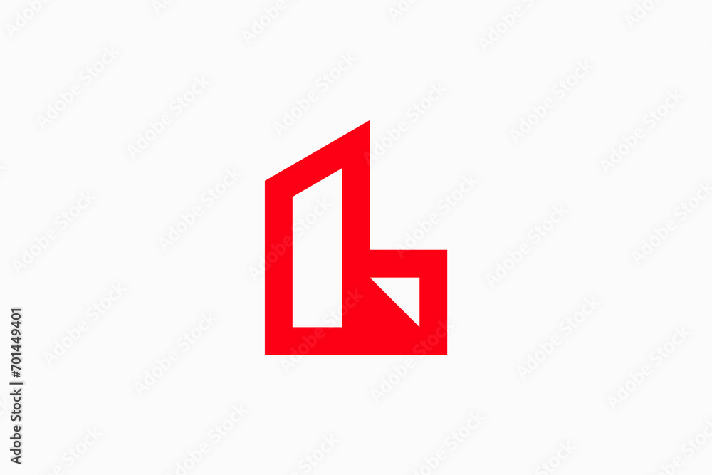 letter L and building Vector Logo Premium letter L and building Vector Logo Premium