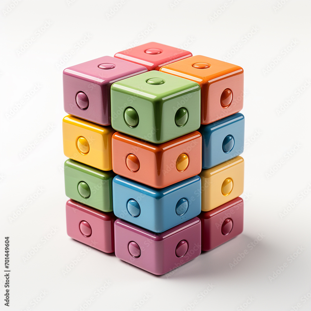 Toy top on a white isolated background Toy top on a white isolated background