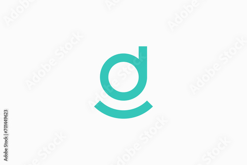 d smile Vector Logo Premium