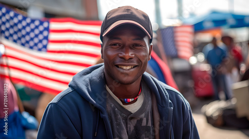 happy migrant in the united states
