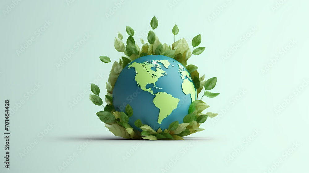 World Environment Day background, protect the environment, protect the ecological environment