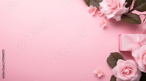 Floral frame with decorative flowers, decorative flower background pattern, floral border background