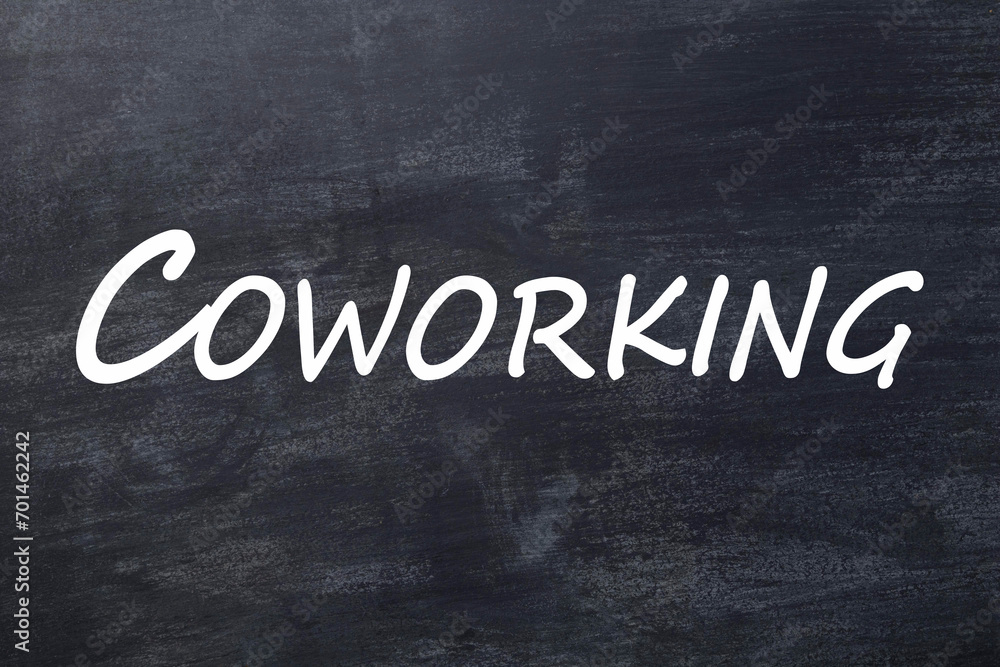 Fototapeta premium Coworking tableau