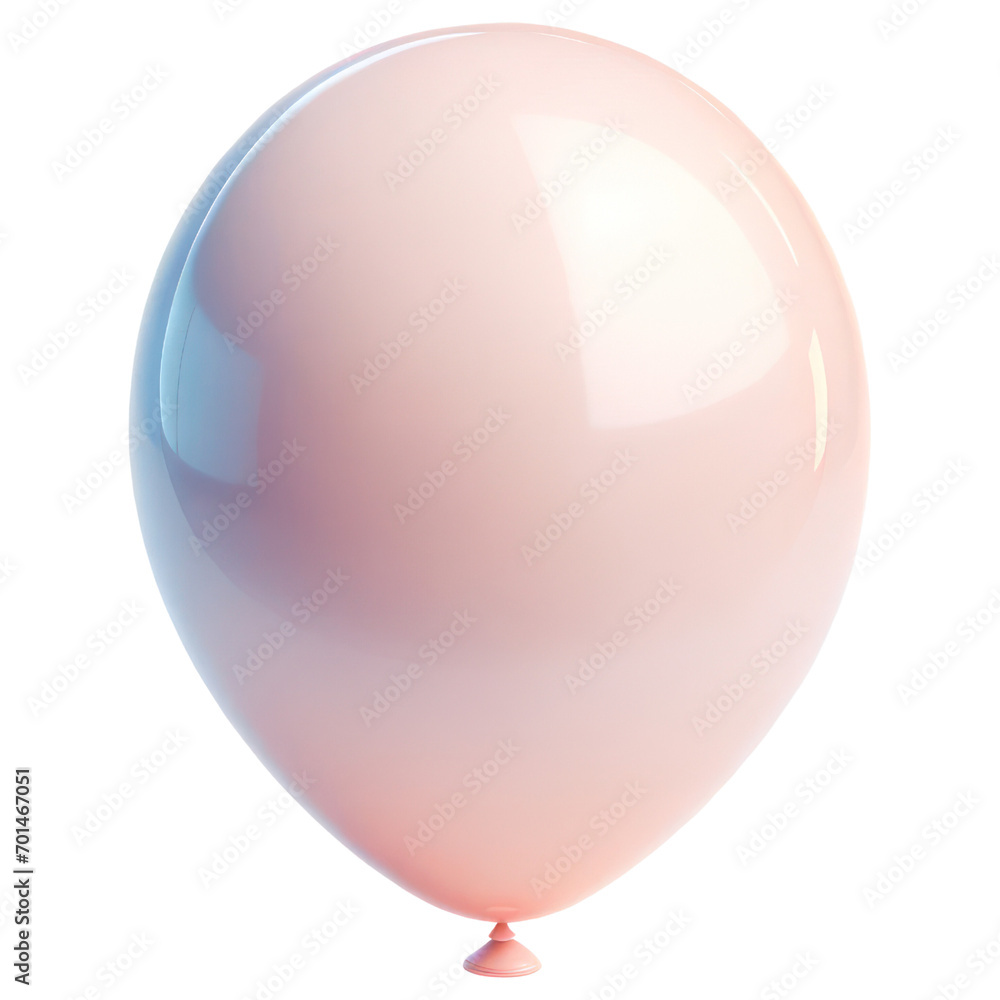 Fototapeta premium Simplicity in Celebration Classic Pink Balloon