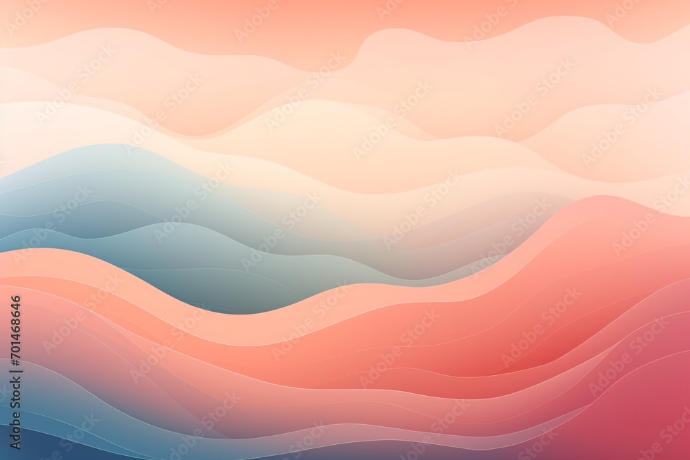 Fototapeta premium Abstract landscape graphic wallpaper