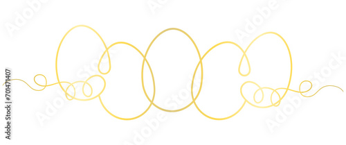 line art easter egg illustration vector isolated