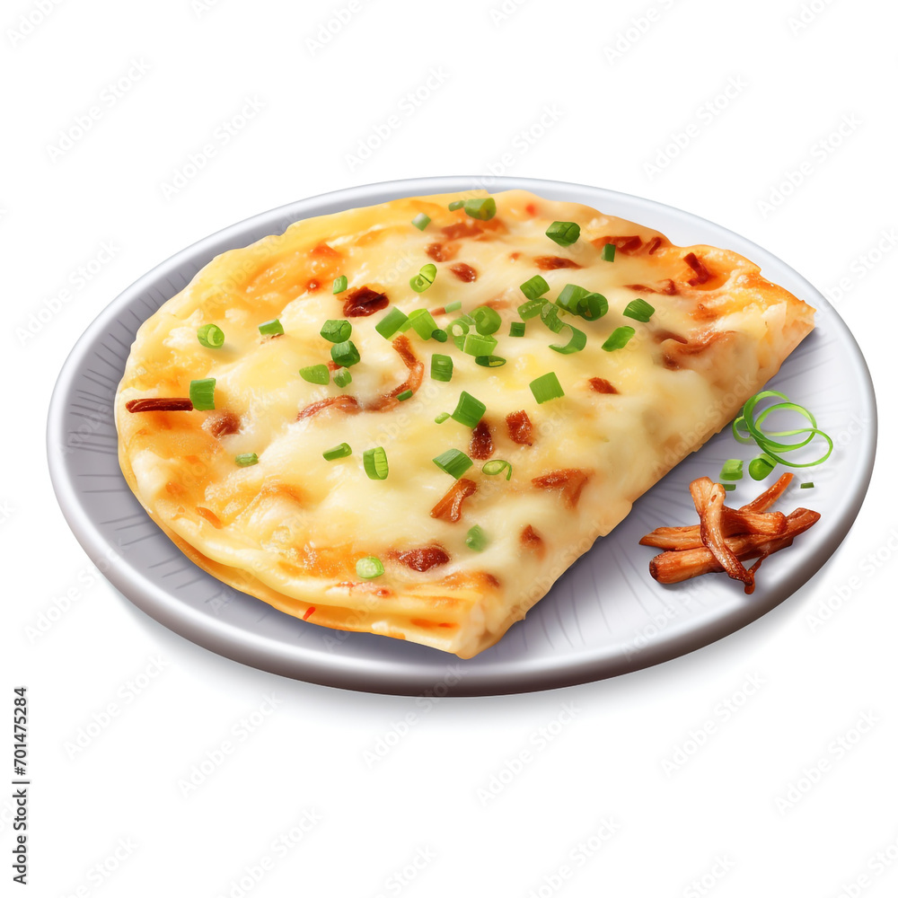 tasty placki ziemniaczane plate isolated on transparent background created with Generative Ai tasty placki ziemniaczane plate isolated on transparent background created with Generative Ai
