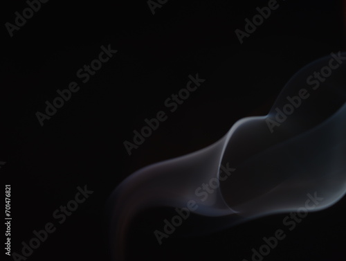 smoke aroma incense relax smell heat abstract dark background