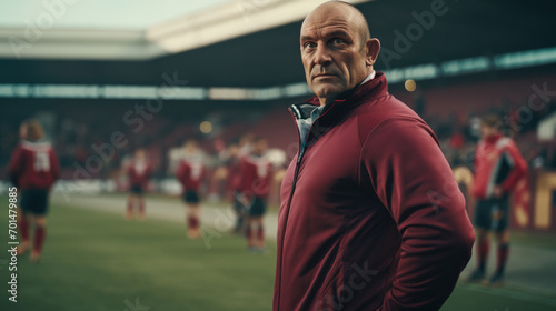 rugby coach generative ai © Francheska