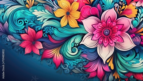 boho pattern background,