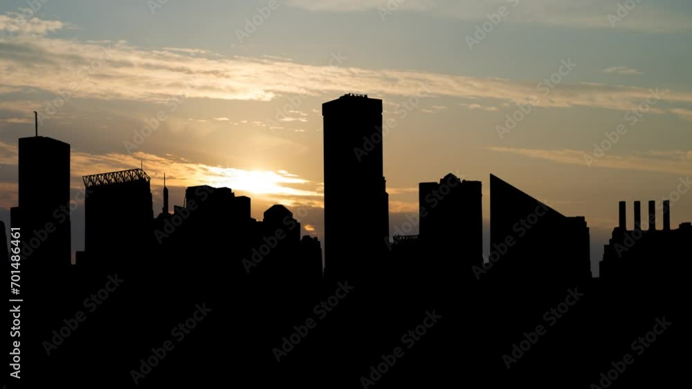 Baltimore, Maryland, USA Downtown Skyline, Time Lapse at Sunrise with Bright Sun and Colorful Sky Baltimore, Maryland, USA Downtown Skyline, Time Lapse at Sunrise with Bright Sun and Colorful Sky