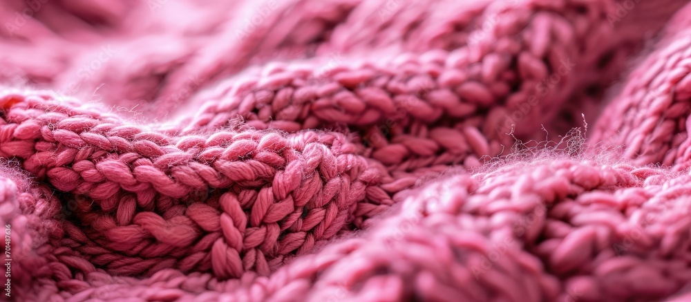 super chunky knitted background Knitted structure viva magenta. Creative Banner. Copyspace image super chunky knitted background Knitted structure viva magenta. Creative Banner. Copyspace image