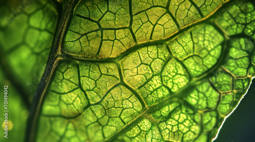 close-up of a leaf II