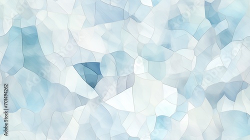 a blue and white abstract background with a lot of small pieces of glass in the middle of the image and a small piece of glass in the middle of the middle of the image.