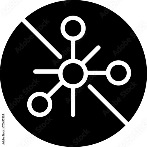 multichain black icon