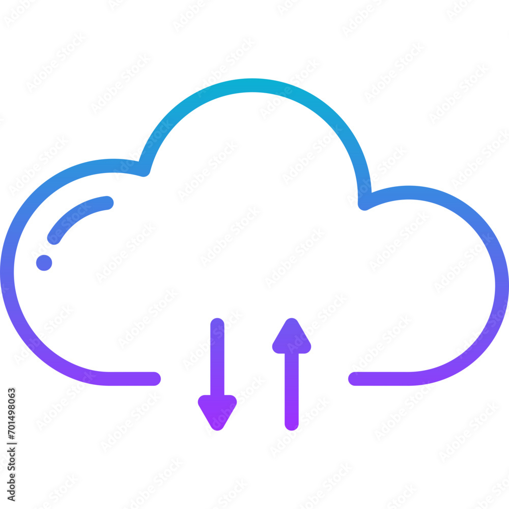 blue gradient icon - upload, download, cloud, data, server, data exchange, data tansfer blue gradient icon - upload, download, cloud, data, server, data exchange, data tansfer