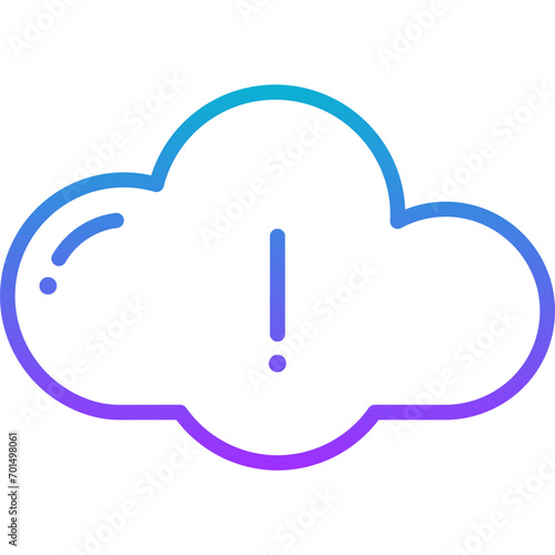 blue gradient icon -  upload, download, cloud, data, server, data exchange, data tansfer photo