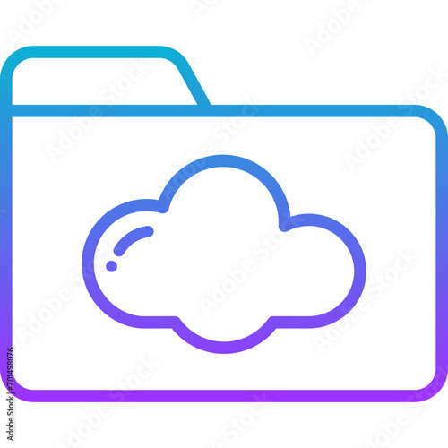 blue gradient icon - upload, download, cloud, data, server, data exchange, data tansfer photo