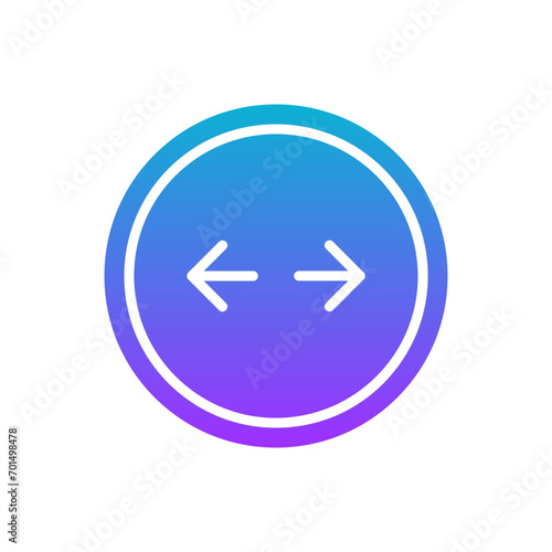 Free Download coloured and colorful blue white icon - Button directions shrink - GFXLoad