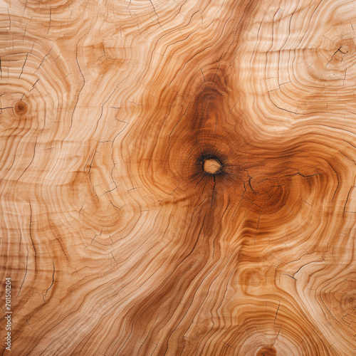 fondo con detalle y textura de superficie de madera con vetas, nudos y ton0os marrones photo