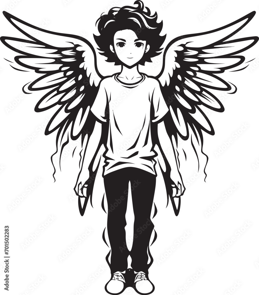 Seraphic Strategies Male Investor’s Iconic Wings Heavenly Returns Vector Wings for Businessmen Seraphic Strategies Male Investor’s Iconic Wings Heavenly Returns Vector Wings for Businessmen