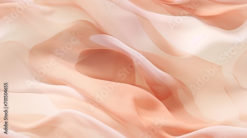  a close up of a pink and white background with wavy lines and a circular object in the middle of the image.