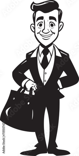 Wealth Warden Vector Logo Emblem Treasury Custodian Wealthy Vector Icon